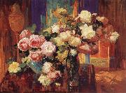 Franz Bischoff Roses n-d china oil painting reproduction